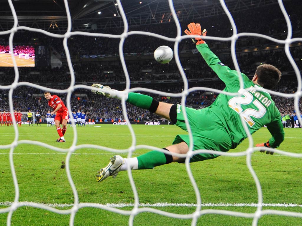 <b>CARDIFF CITY</b><br/>
<b>Tom Heaton:</b> Unable to do much with either goal. Fine save in shoot-out. 7/10