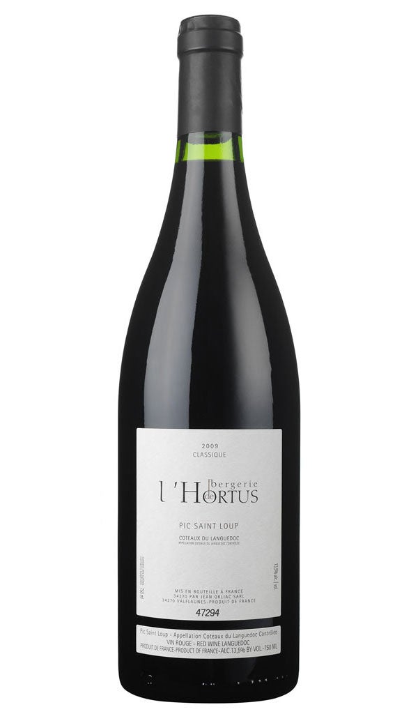 Elegant: Bergerie de l'Hortus Rouge Pic Saint Loup 2009
