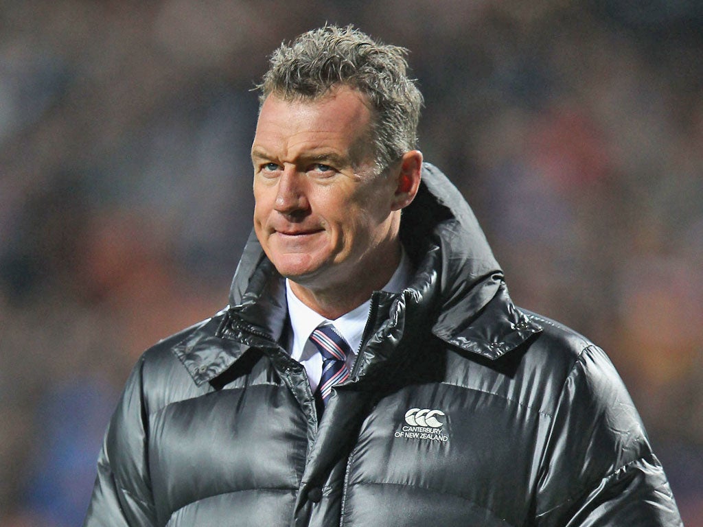 John Kirwan has been told he will not be considered for England post