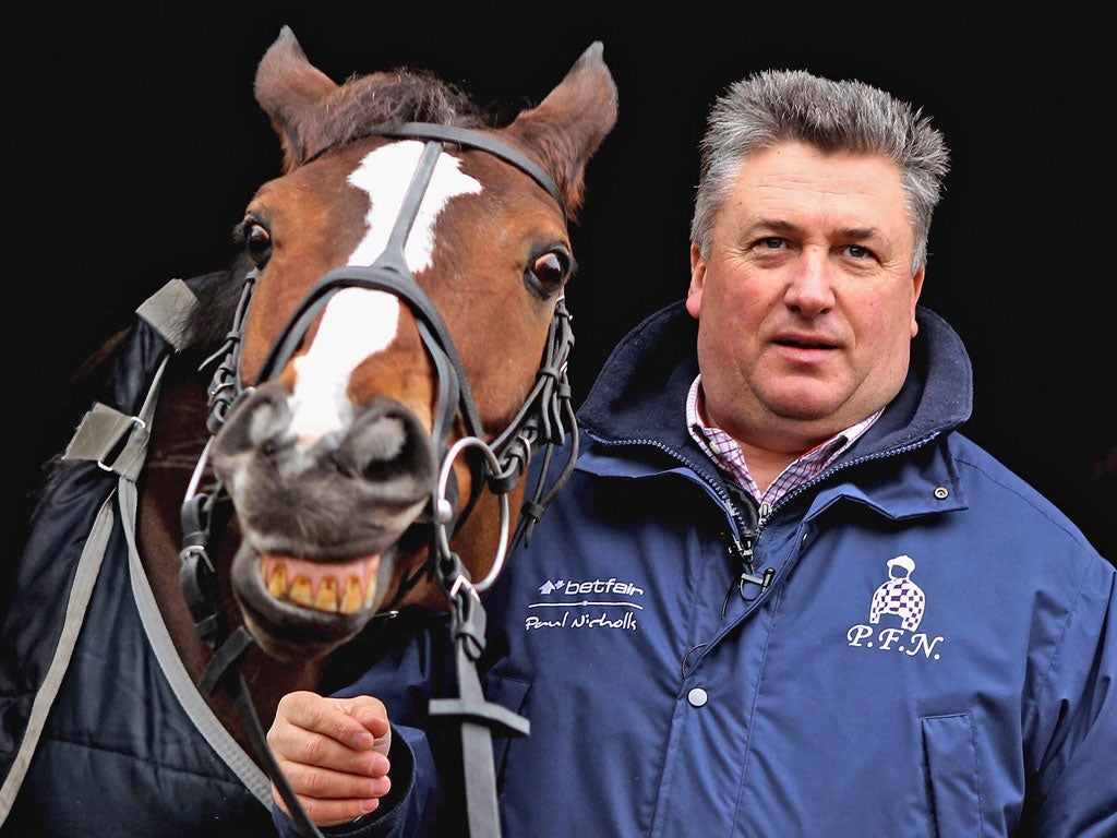 Paul Nicholls with Kauto Star