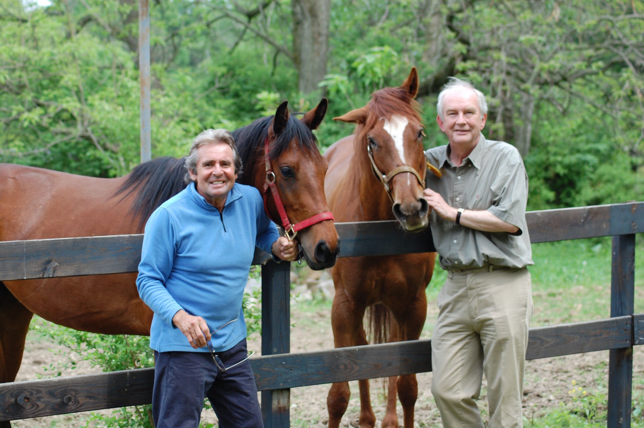 Davy Jones with John Waite in Pennsylvania in 2009