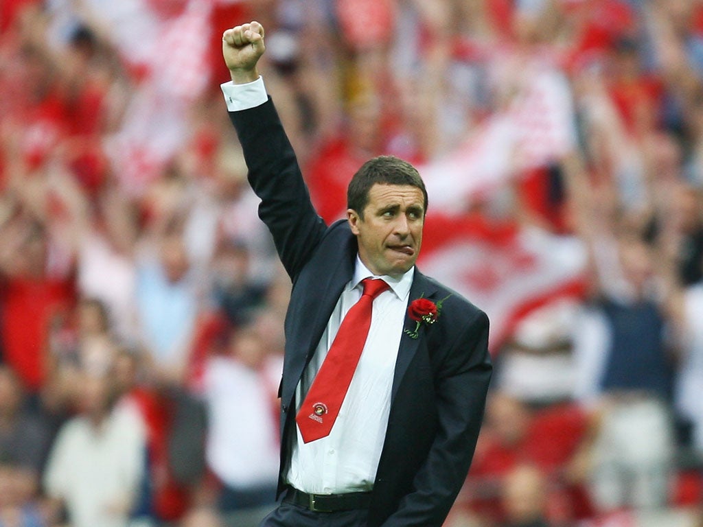 Liam Daish recently completed an eventful seven years at Ebbsfleet United.