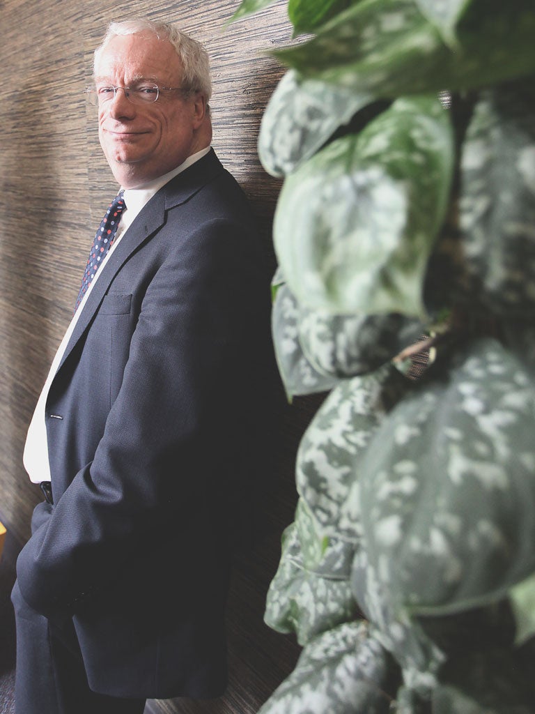 Chris Smith pictured at his London office