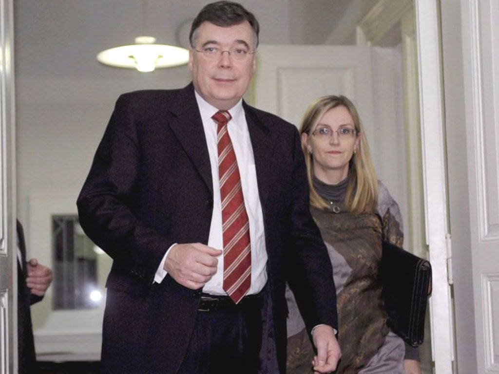 Many blame Geir Haarde as the responsible for the disastrous 2008 financial implosion