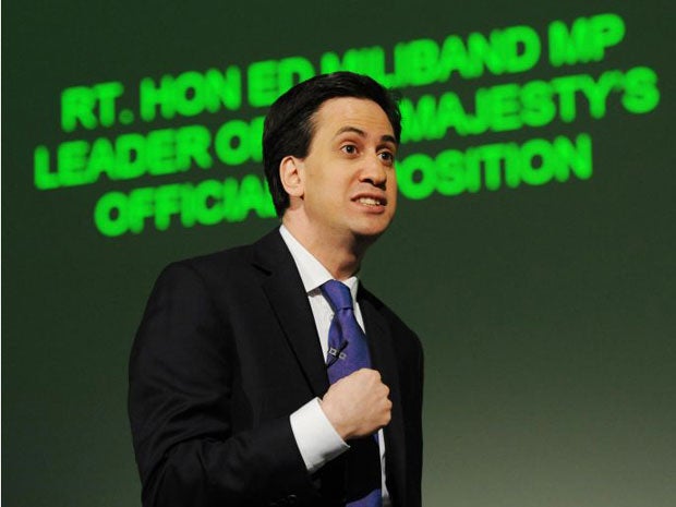 Ed Miliband was criticised by radio listeners today