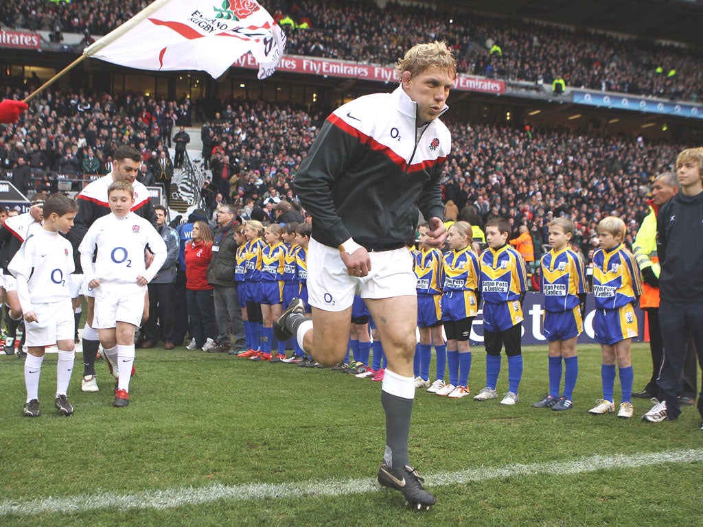 After 71 caps over 16 years Lewis Moody has retirement plans