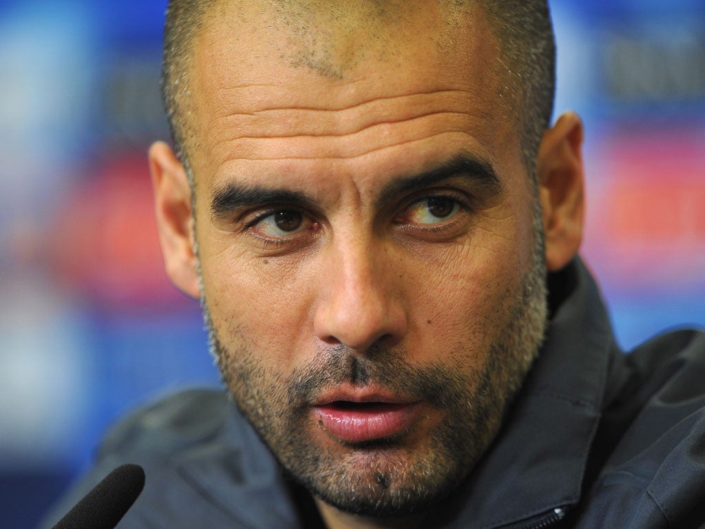 Pep Guardiola was asked if he had been contacted by Chelsea and jokingly replied: 'Every day, every day'