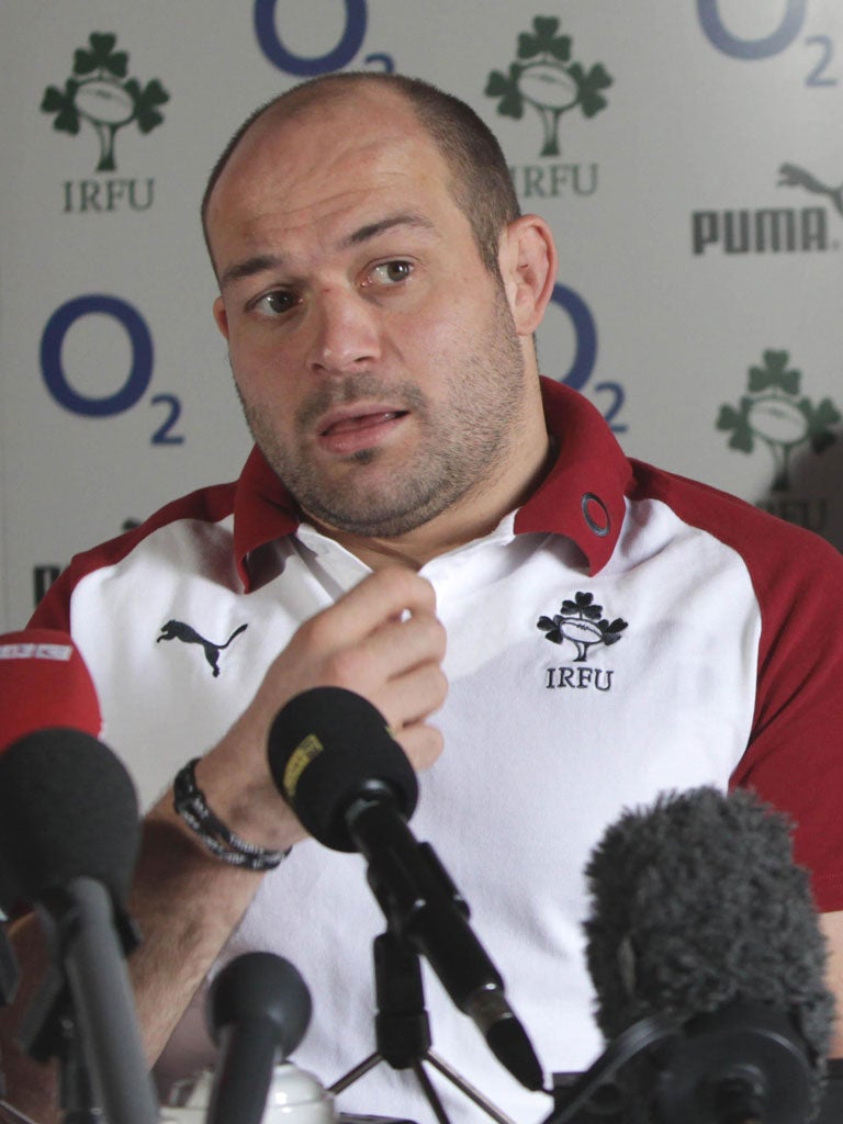 Rory Best will this weekend lead Ireland for the third time