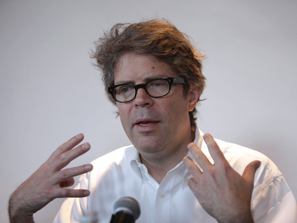 JONATHAN FRANZEN: The American writer says Twitter is an ‘irresponsible medium’