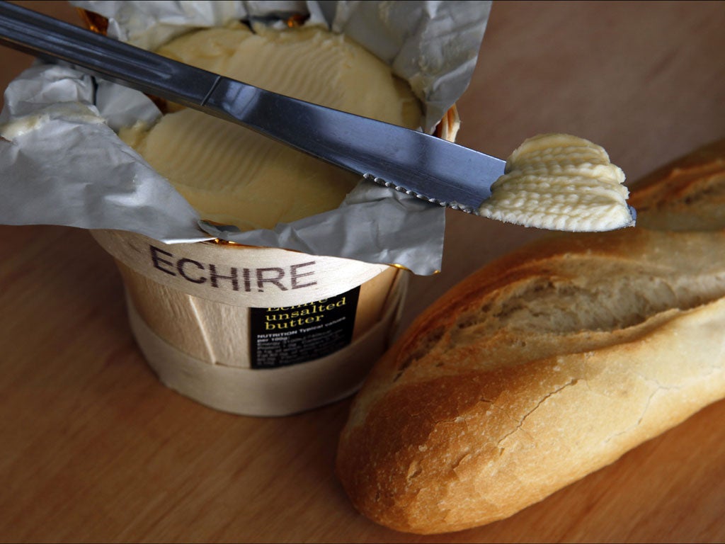 A tub of £4 Echiré in action