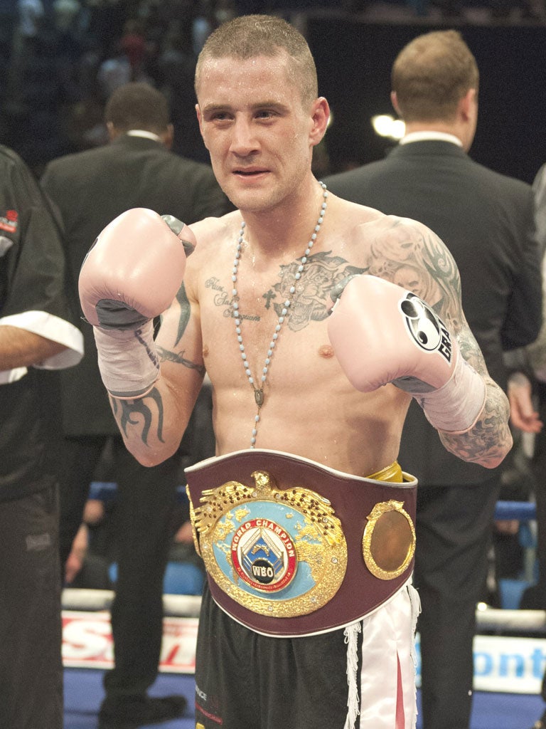 RICKY BURNS: Won his sixth fight at world level on
Saturday night