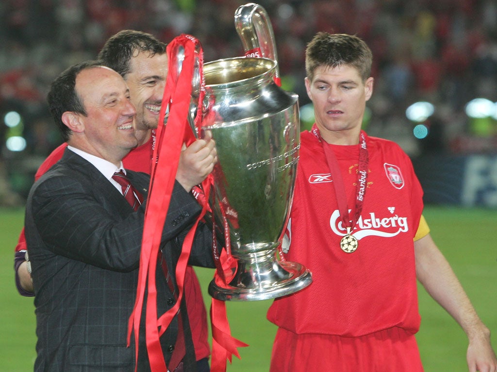 Rafa Benitez does have a European Cup win on his CV