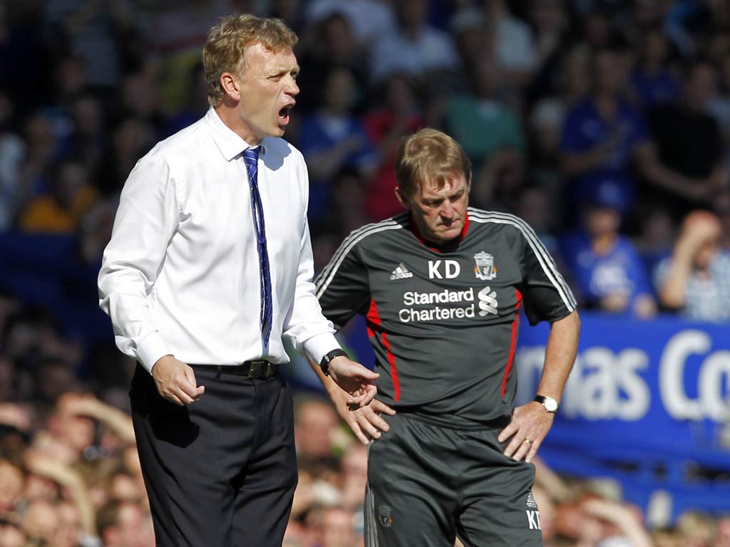 David Moyes and Kenny Dalglish