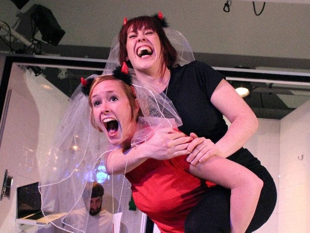 Kylie Walsh and Jemma McDonnell in 'Thirsty'