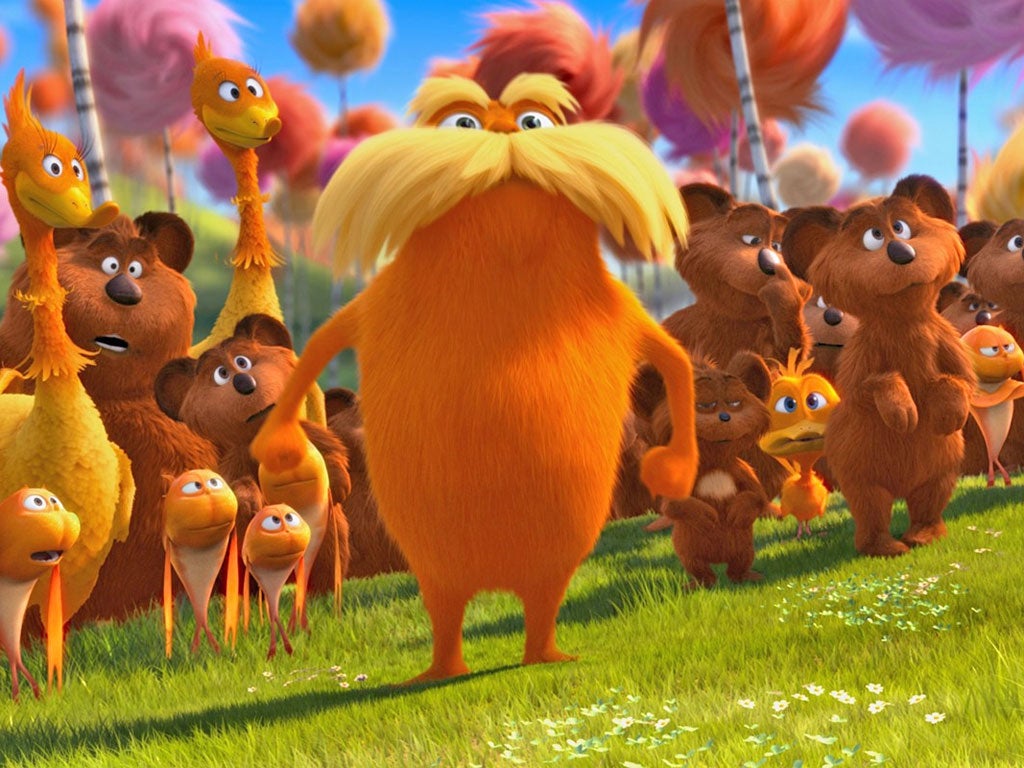 The Lorax, the latest Dr Seuss creation to hit the silver screen