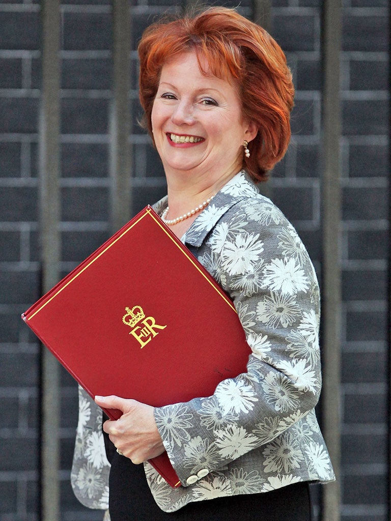 Hazel Blears, former Secretary of State for Communities