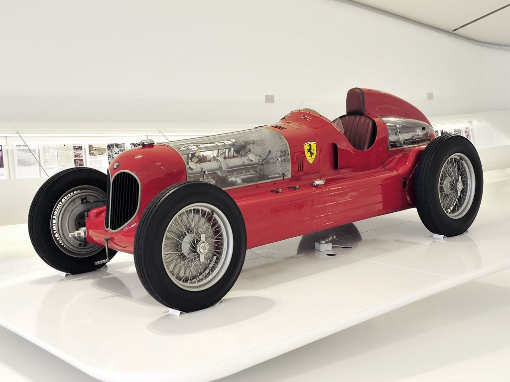 An Alfa Romeo Bimotore from 1935
