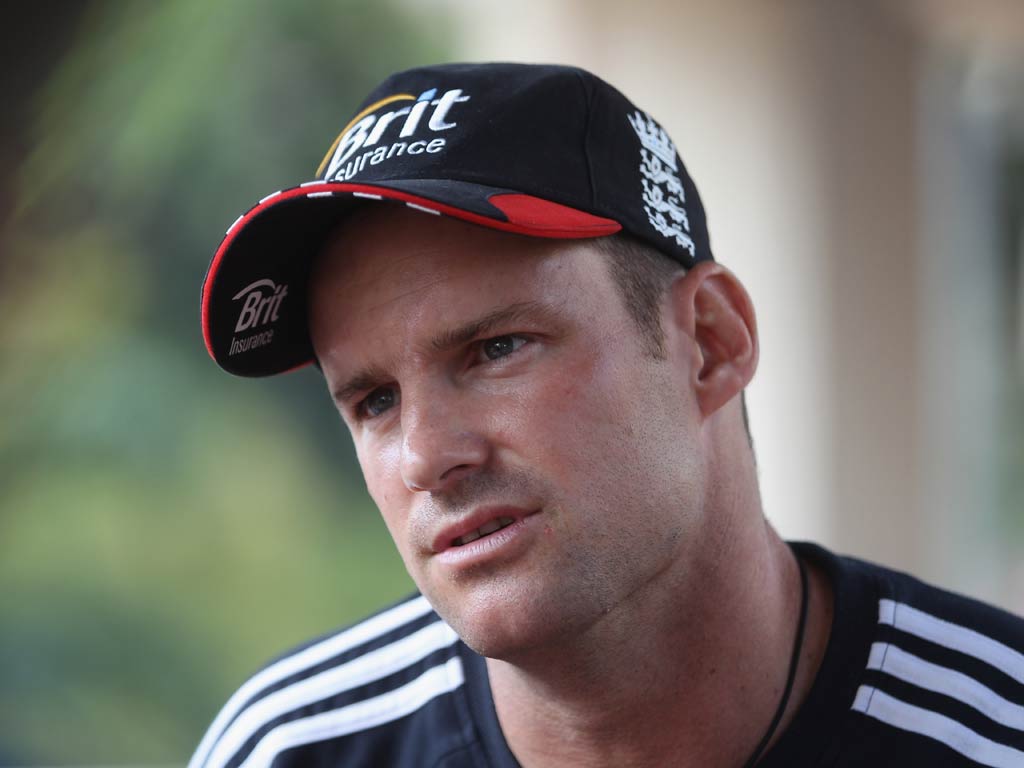 England Test captain Andrew Strauss