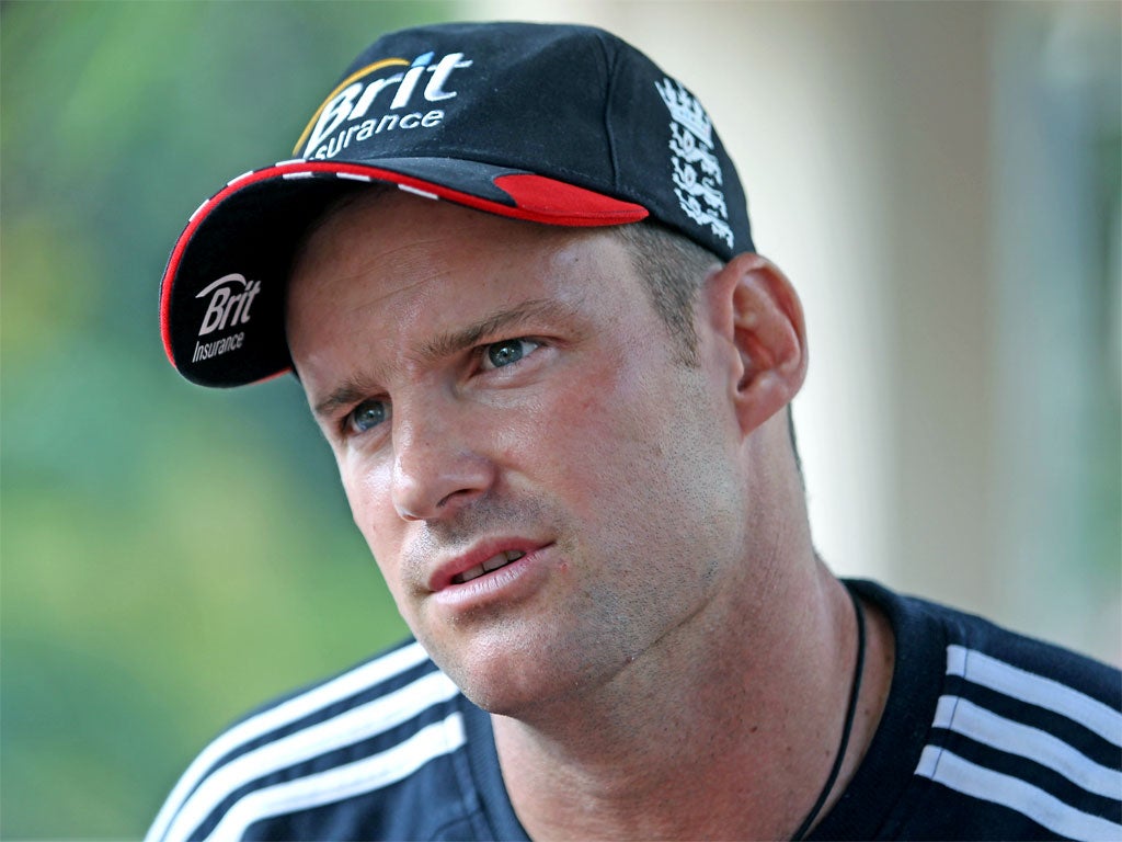 Andrew Strauss answered some tough questions at yesterday's press conference in Sri Lanka