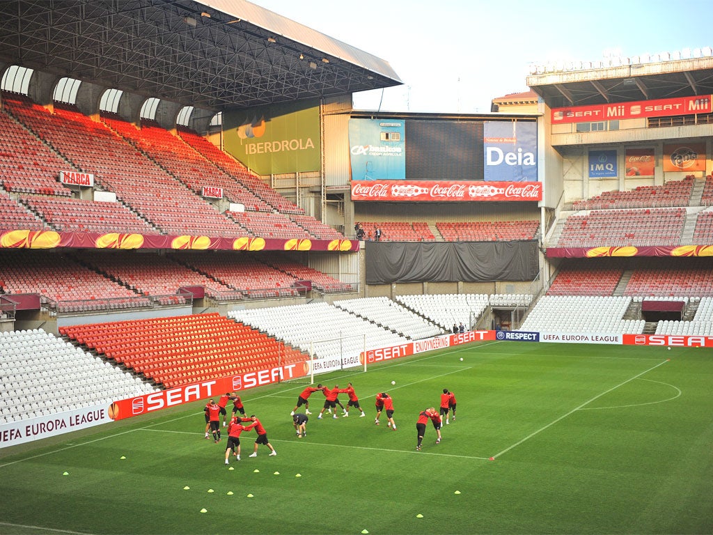 Bilbao's stadium, nicknamed La Catedral, was built in the English style