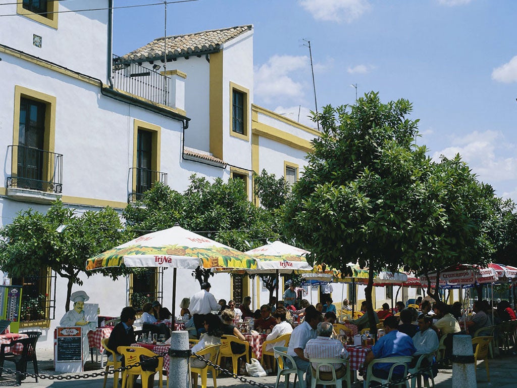 Sunny side up: Outdoor dining in Córdoba