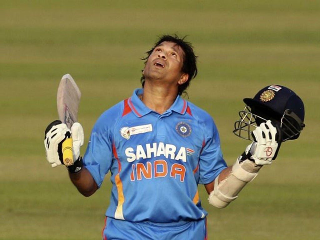 Sachin Tendulkar has scored 20 of his 100 tons against Australia