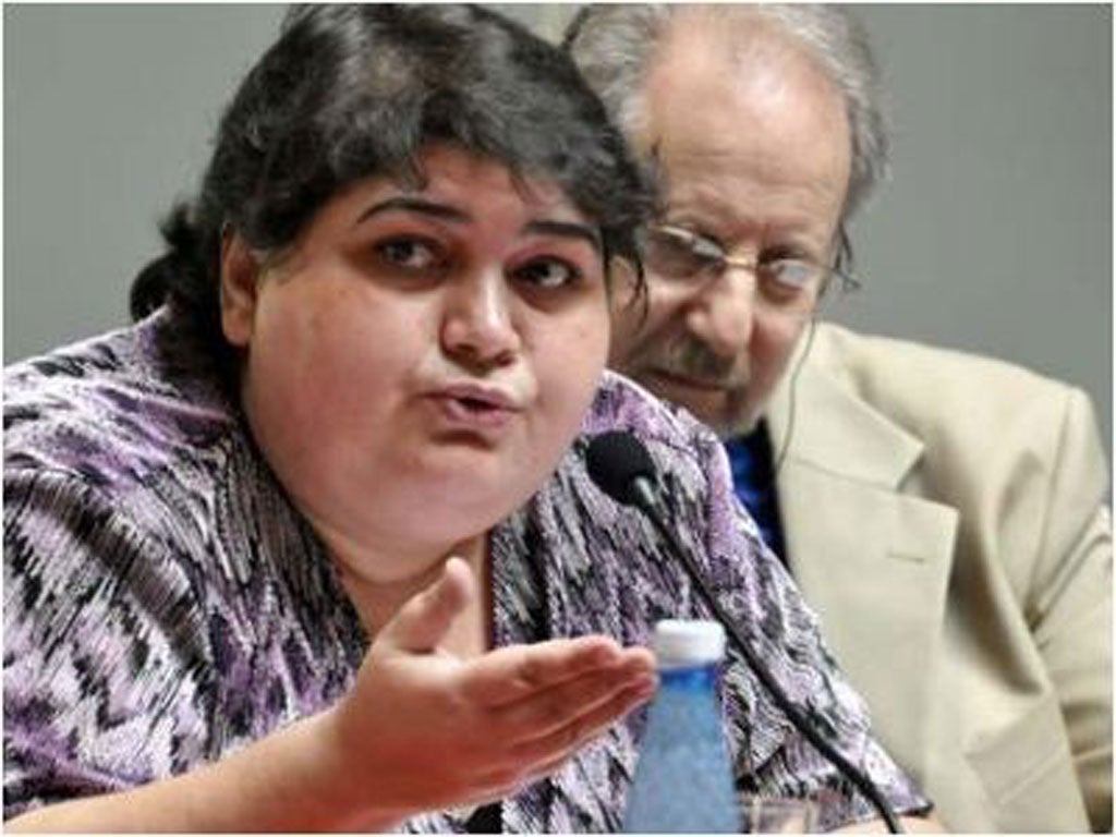 Smeared: Khadija Ismayilova has exposed corruption in Azerbaijan