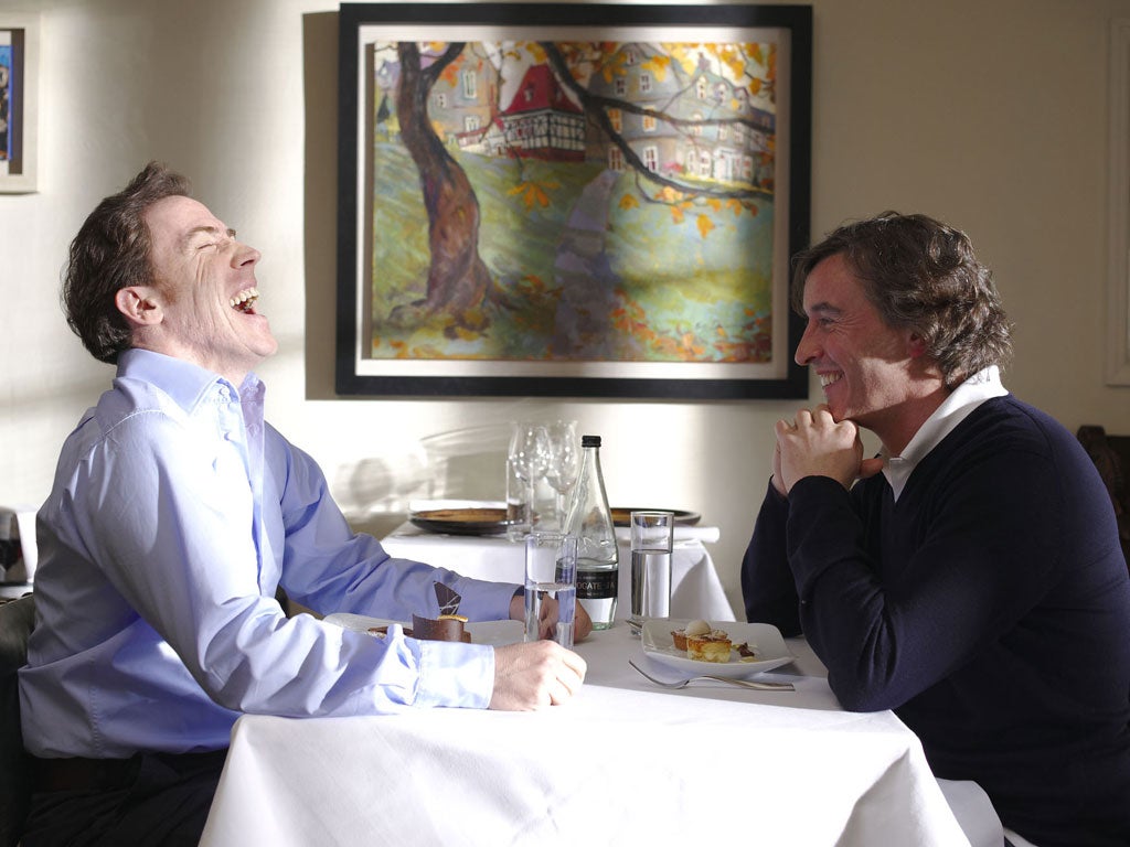 Best Friends: Rob Brydon and Steve Coogan exchange confidences and laughter in The Trip, and we love to listen in