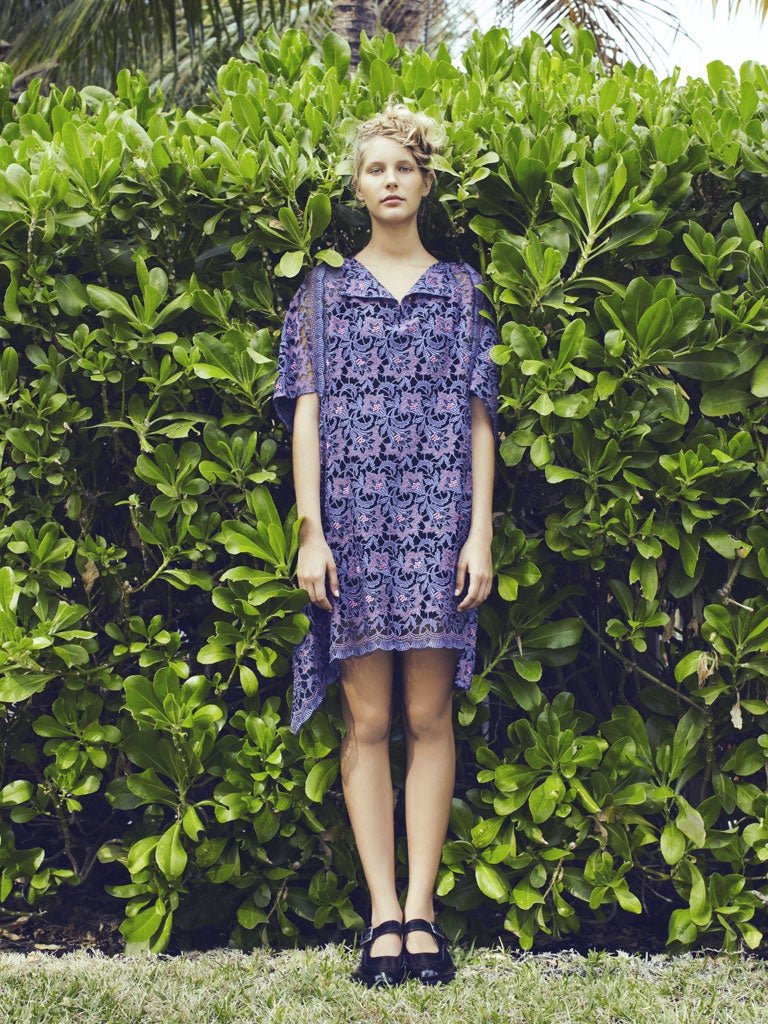 <p>Photographer: <b>Rhys Frampton</b></p>
<p>Stylist: <b>Gemma Hayward</b></p>
<p>Hair: <b>Gow Tanaka</b> using Paul Mitchell</p>
<p>Make-up: <b>Adam de Cruz</b> using Shu Uemura</p>
<p>Stylist's assistant: <b>Emma Akbarelan</b></p>
<p>Photographer;s assistants: <b>Rokas Darulis, Andy Picton</b></p>
<p>With huge thanks to <a href="http://netflights.com" target="new">netflights.com</a></p>
<p><i>Shot on location at The Surfcomber Hotel, Miami <a href="http://surfcomber.com" target="new">surfcomber.com</a></i> <p>