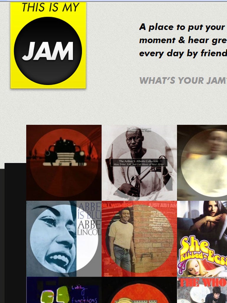 A new website to post the 'must listen' tracks