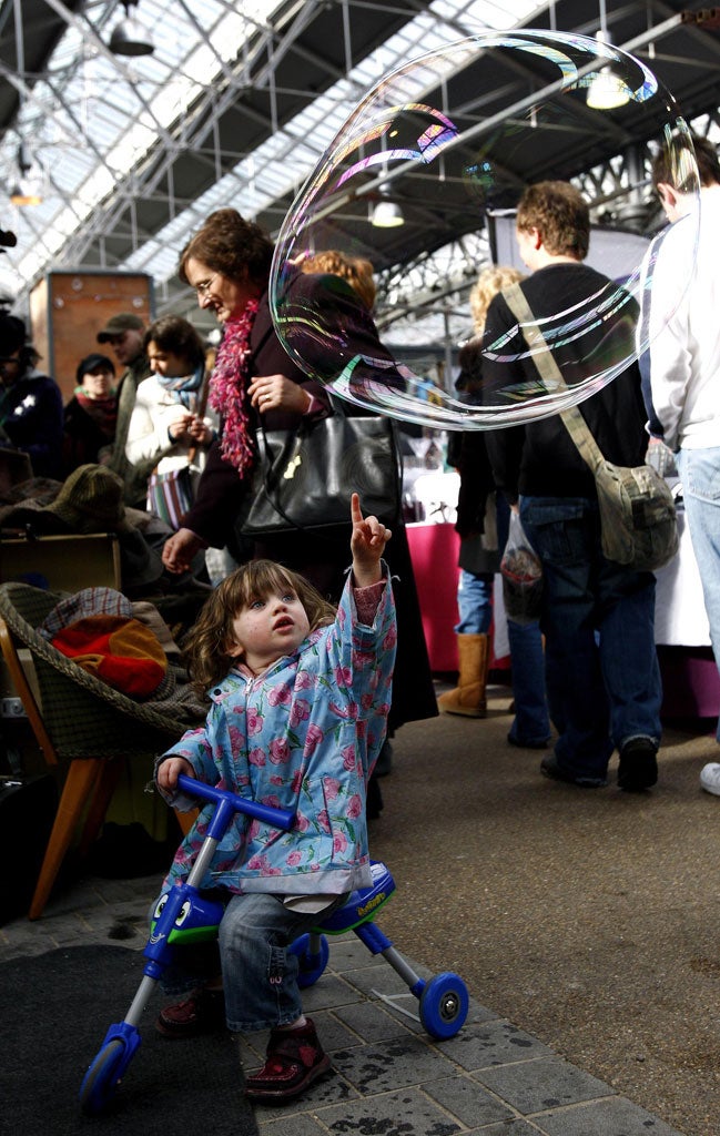 Pointers to metropolitan diversity: Spitalfields Market