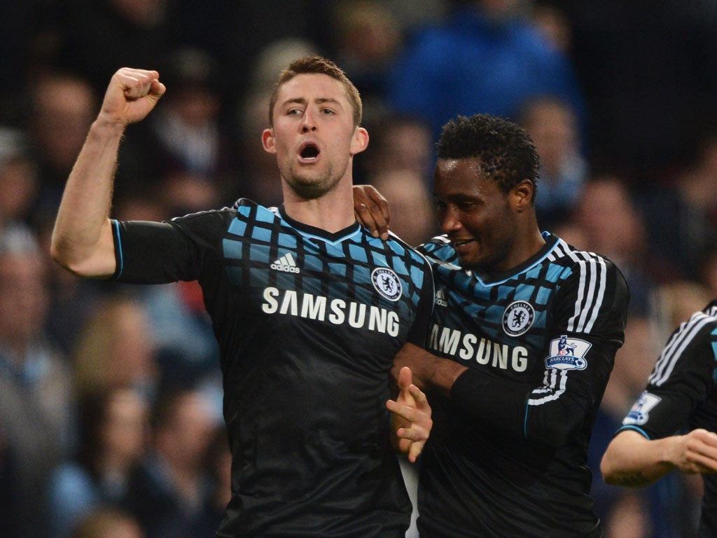 Chelsea defender Gary Cahill