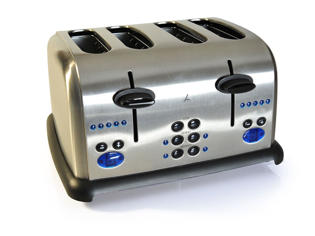 <p><strong>1 Lakeland Digital</strong></p>
<p>This retro-look, brushed stainless steel toaster features nine settings, extra-wide slots for crumpets and bagels, a bread-lift function, a slide-out crumb tray and cord storage. Everything you need, in other