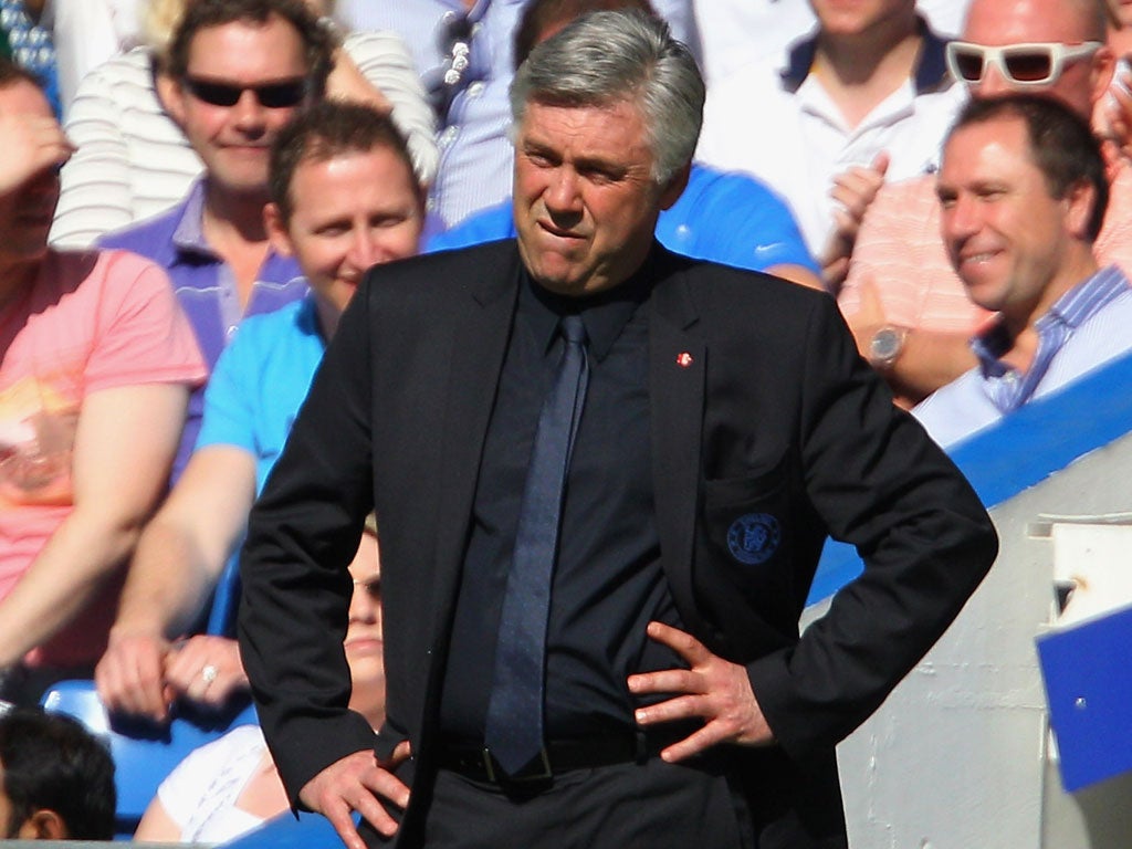 Ancelotti sees a bright future ahead for England