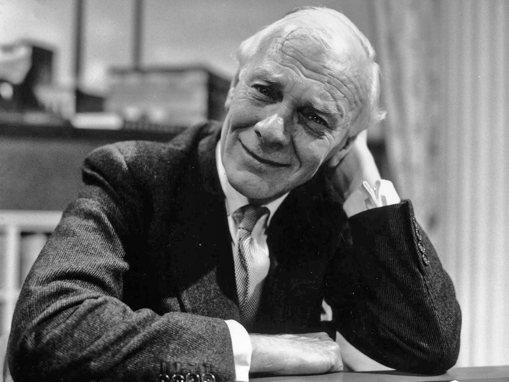 Essential aptness: the journalist and television host Malcolm Muggeridge