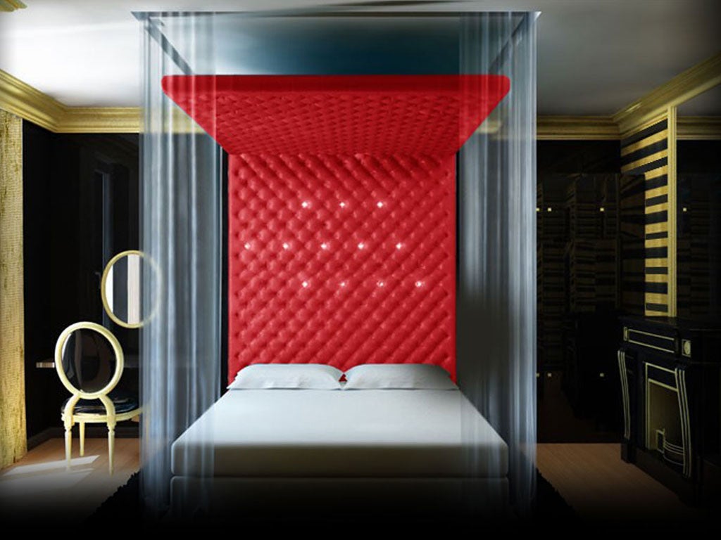 The Angely opened its doors in Paris yesterday. This bijou 'baroque 'n' roll' hotel is located near the Canal Saint-Martin. Go to Angelyhotelparis.com