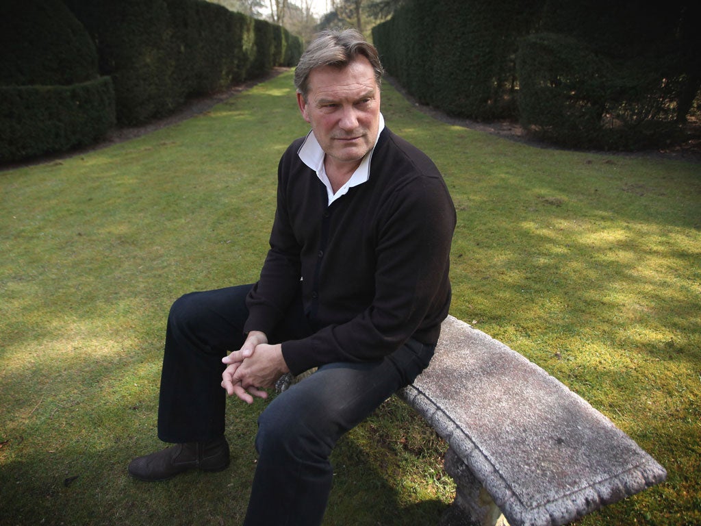 Glenn Hoddle, the 54-year-old former England manager, pictured near his home in Berkshire