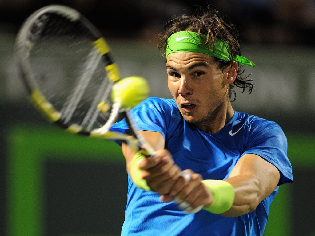 Rafael Nadal in Miami