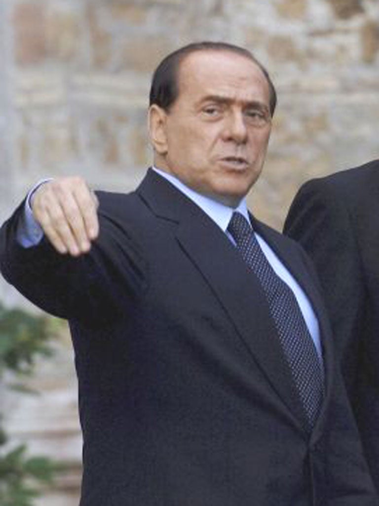 Berlusconi deal with 'Mafia-linked' friend of buying his Villa Comacione for twice its price under investigation