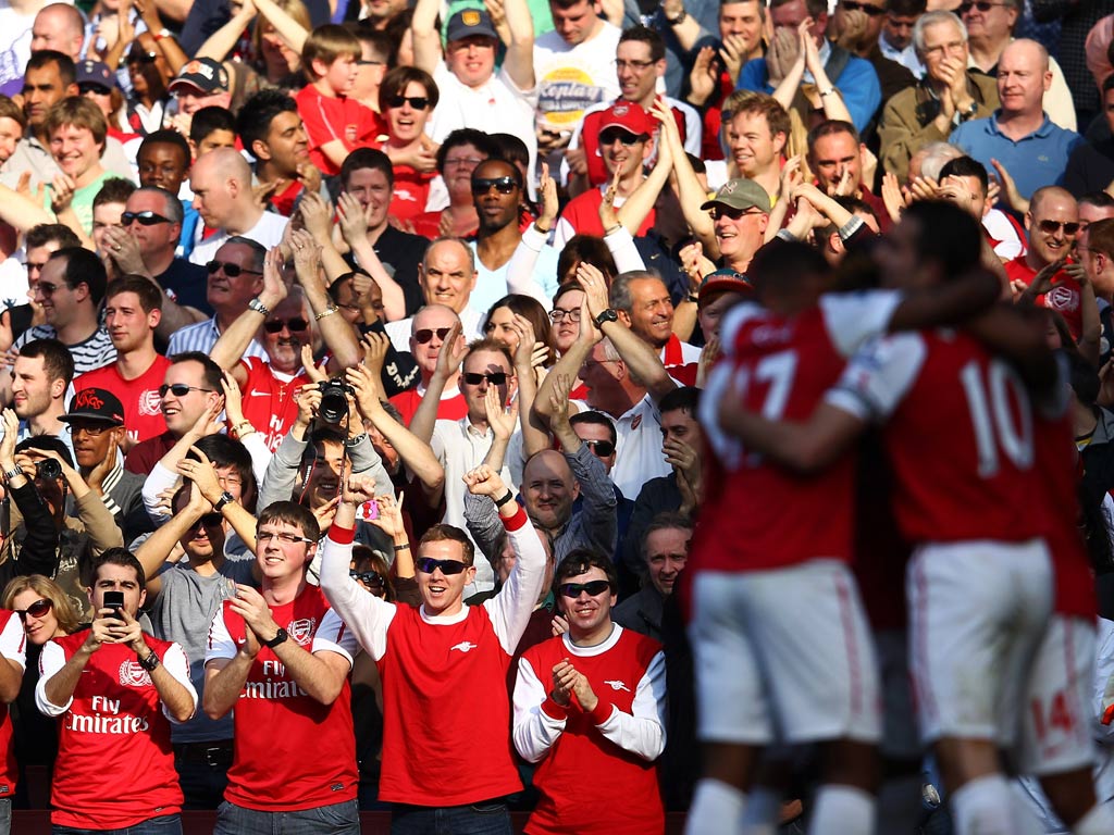 Arsenal are on a fine run of form