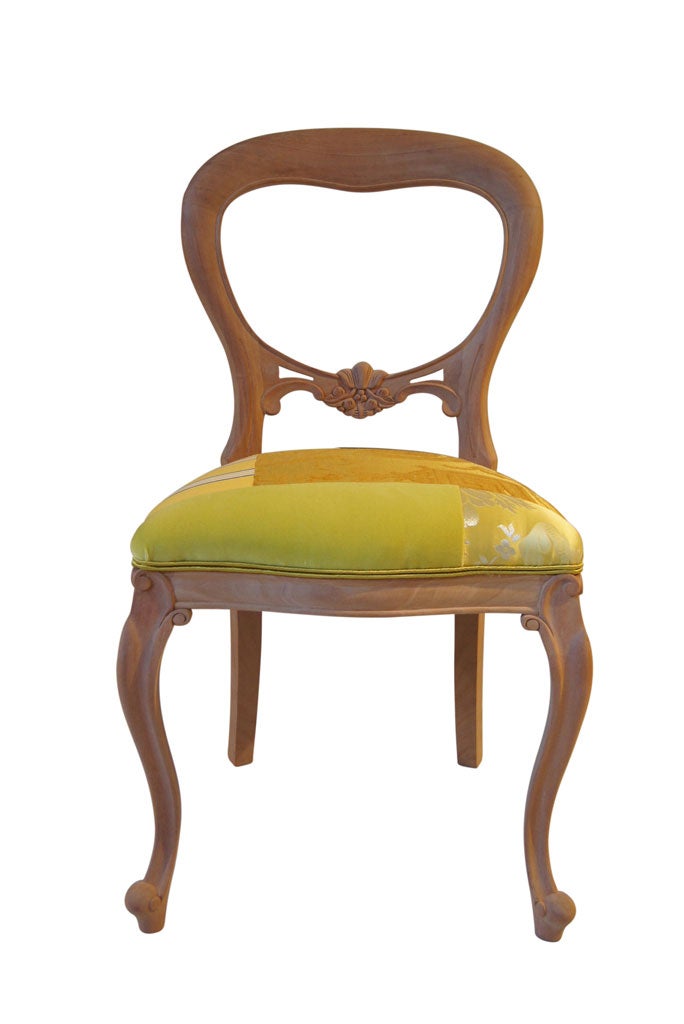1. Dutch cabriolet leg chair

<p>Squint Limited, £500. Go wild with this flamboyant piece from this colour-crazy east London furniture design house. 020 7739 9275, squintlimited.com</p>