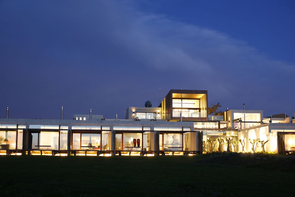 Natural selection: Areias do Seixo's modern exterior sits comfortably in its wild surroundings