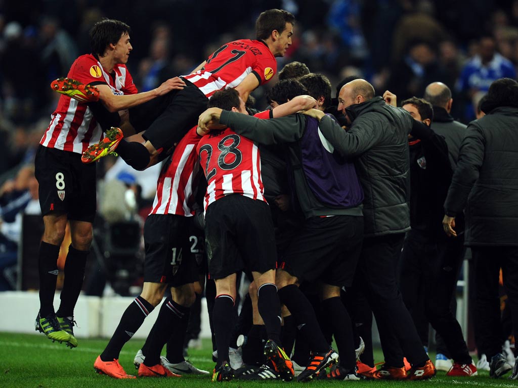 Bilbao celebrate