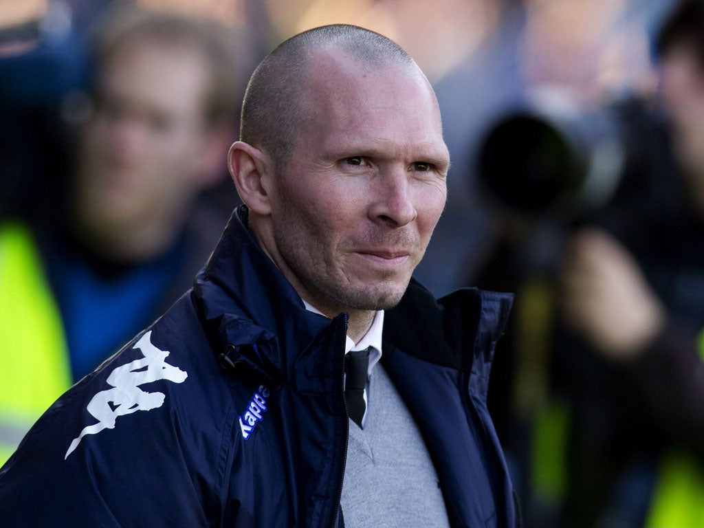 Manager of Portsmouth Michael Appleton