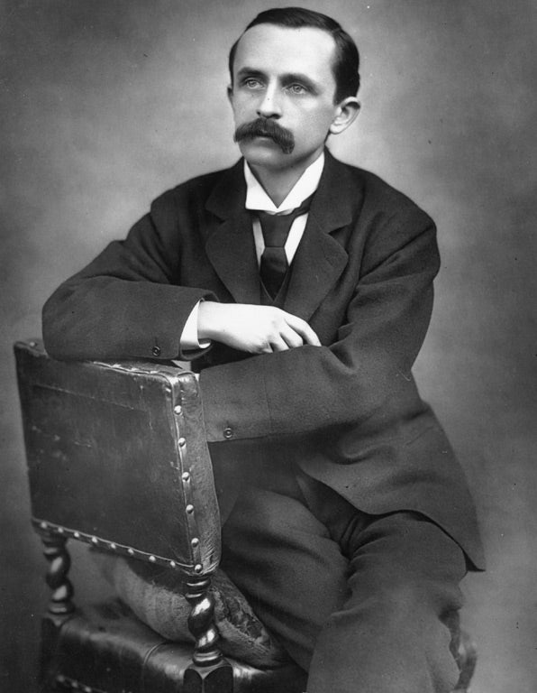 Spirited revival: JM Barrie in 1888