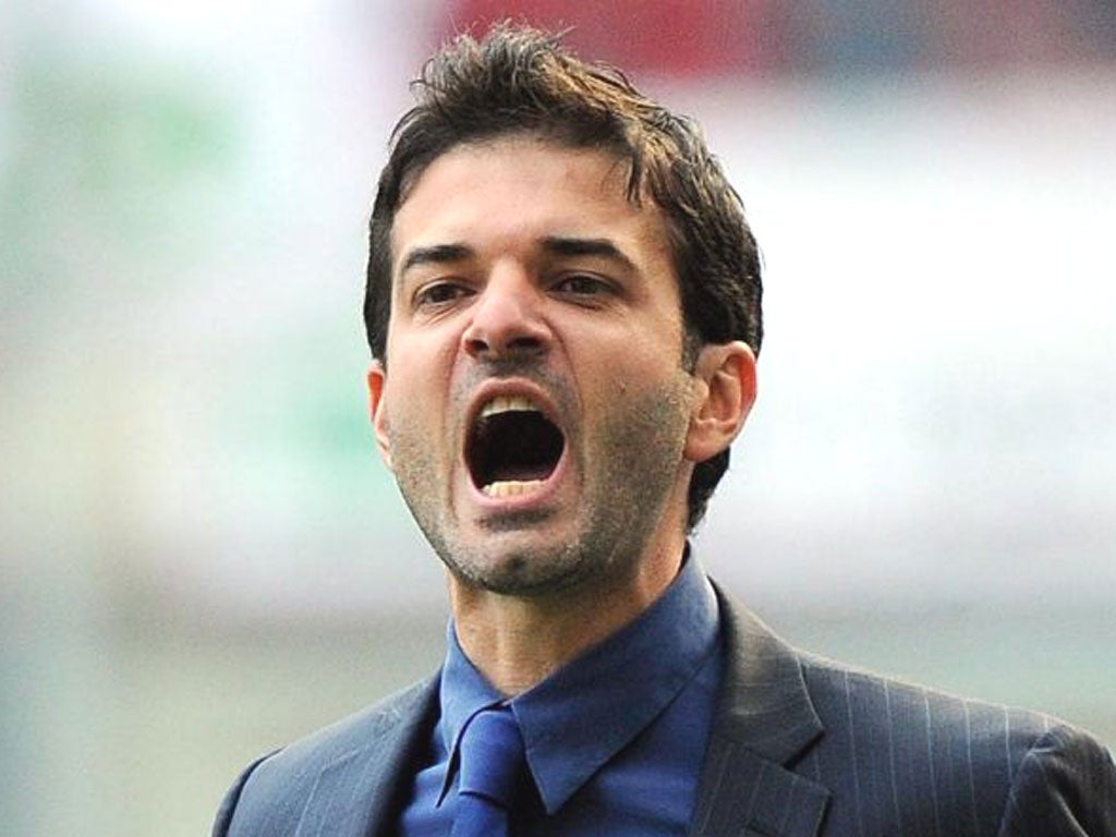 Andrea Stramaccioni made a winning start as Inter coach