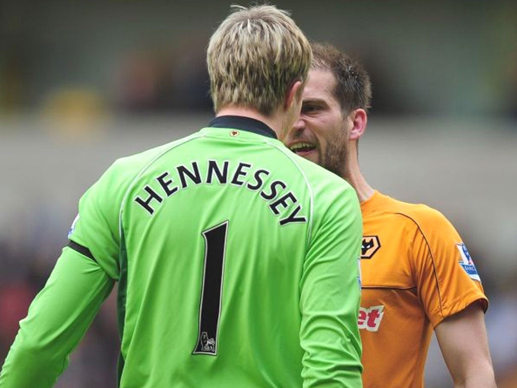 Wolves' Wayne Hennessey