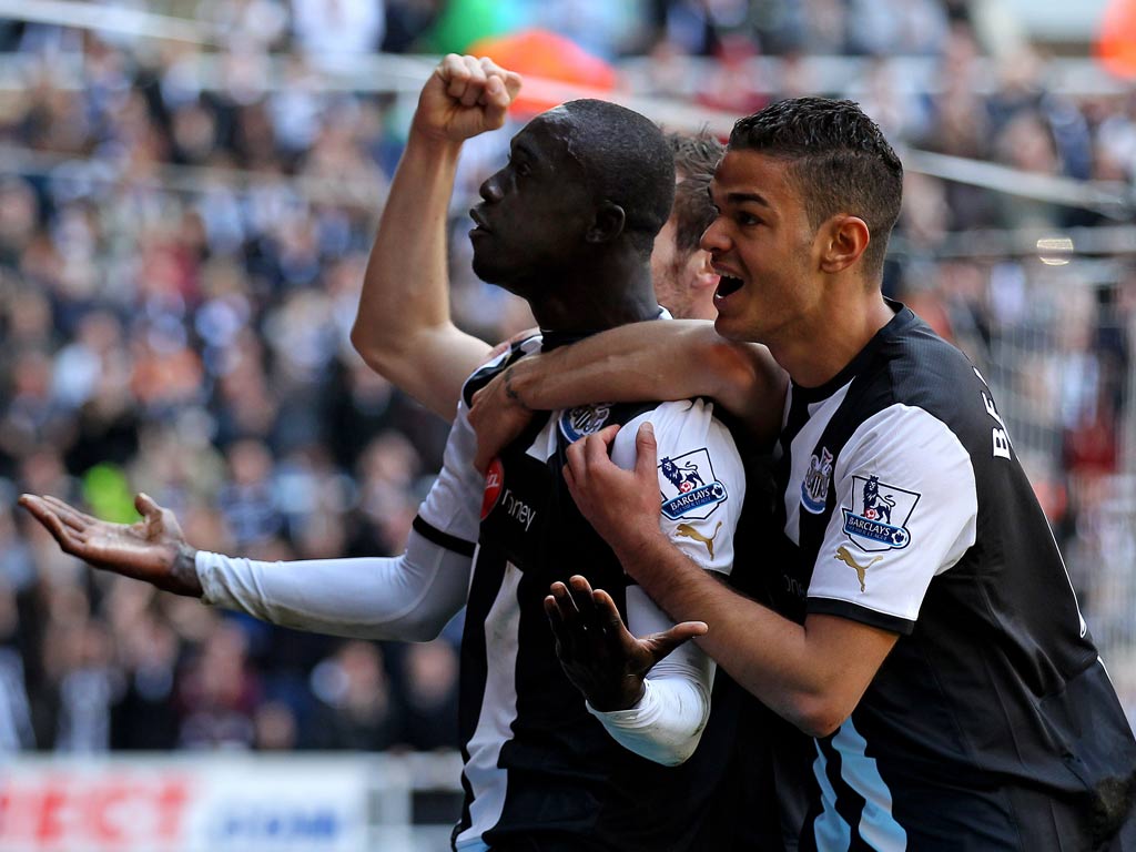 Hatem Ben Arfa Papiss Cisse