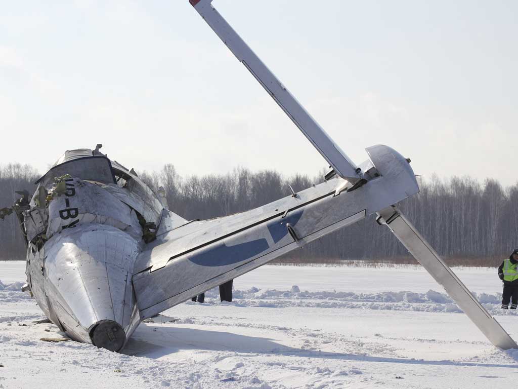 39 passengers and four crew members were onboard the UTair owned ATR 72 when it crashed