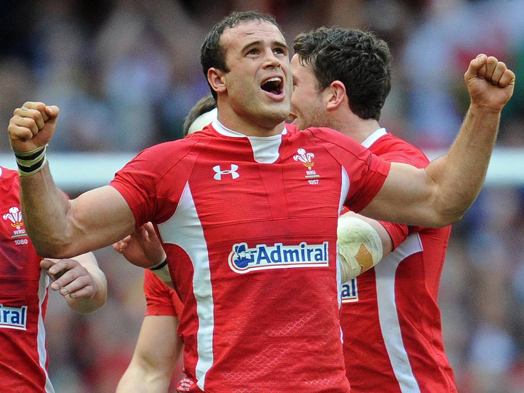 Wales centre Jamie Roberts